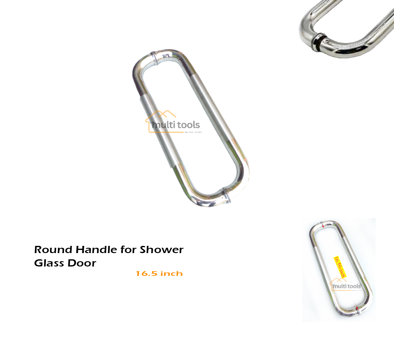 16.5 Inch Round Handle For Shower Glass Door